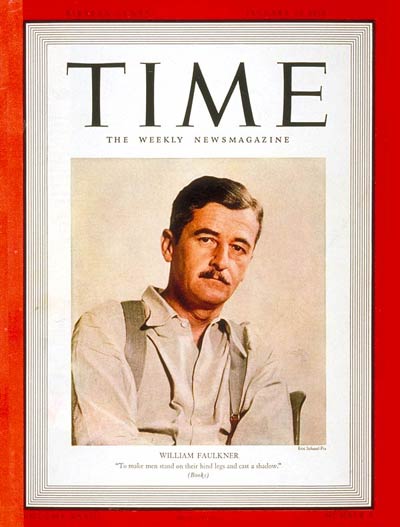 TIME Magazine Cover: William Faulkner -- Jan. 23, 1939