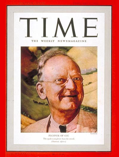 TIME Magazine Cover: Robert Fechner -- Feb. 6, 1939