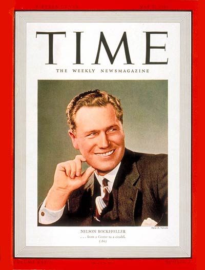 TIME Magazine Cover: Nelson Rockefeller -- May 22, 1939