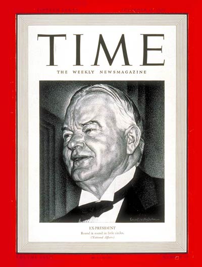 TIME Magazine Cover: Herbert Hoover -- Dec. 18, 1939