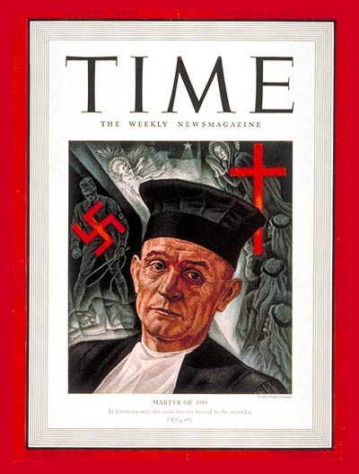 TIME Magazine Cover: Martin Neimoller -- Dec. 23, 1940