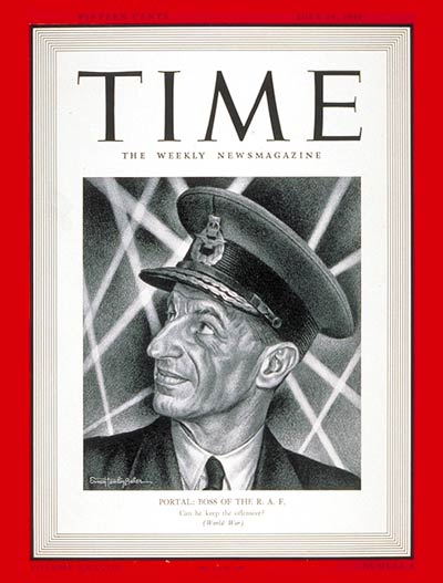 TIME Magazine Cover: Sir Charles Portal -- July 28, 1941