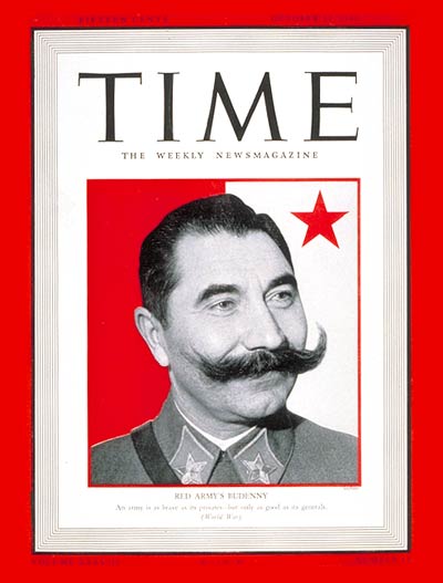 TIME Magazine Cover: Marshal Budenny -- Oct. 13, 1941