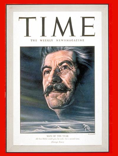 TIME Magazine Cover: Joseph Stalin, Man of the Year -- Jan. 4, 1943