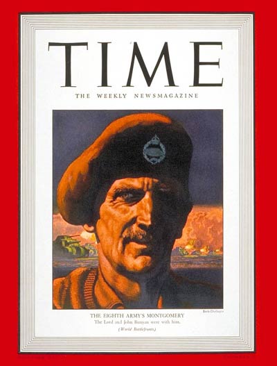 TIME Magazine Cover: General Montgomery -- Feb. 1, 1943