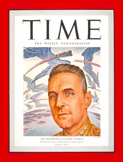 TIME Magazine Cover: Major General George -- May 17, 1943
