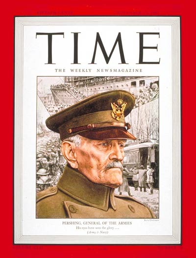 TIME Magazine Cover: General John J. Pershing -- Nov. 15, 1943