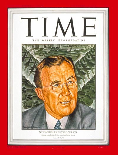 TIME Magazine Cover: Charles Edward Wilson -- Dec. 13, 1943