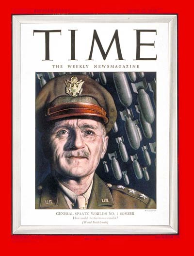 TIME Magazine Cover: Lt. Gen. Carl Spaatz -- June 12, 1944