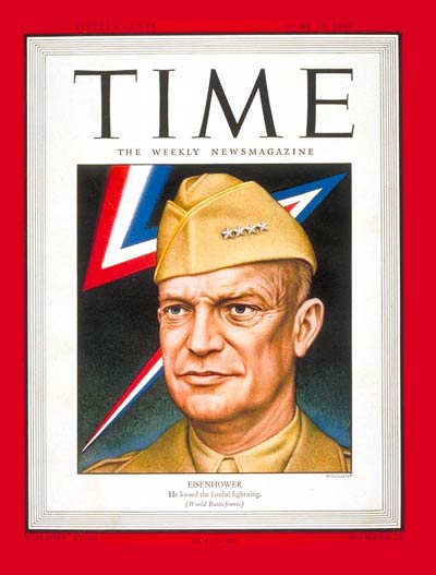 General Dwight D. Eisenhower and his D-Day command