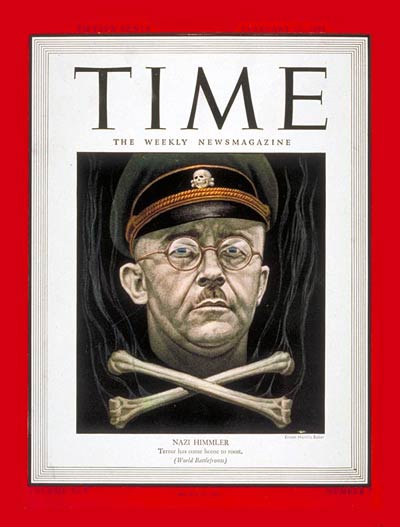 Germany's Nazi SS Gestapo leader Heinrich Himmler