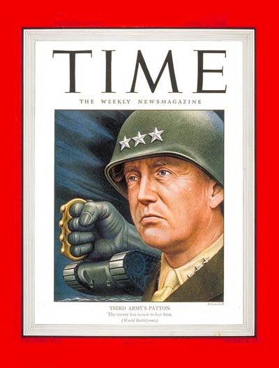 TIME Magazine Cover: Lt. General Patton -- Apr. 9, 1945