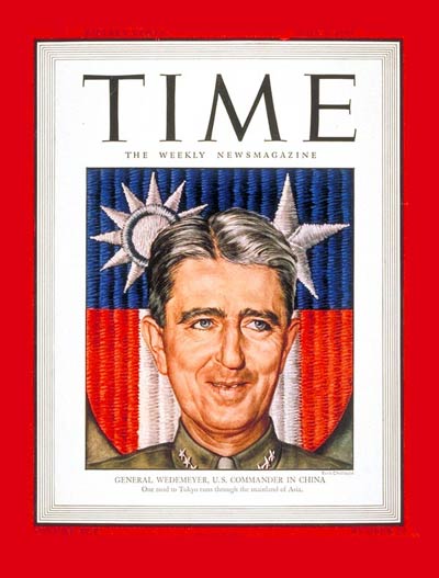 TIME Magazine Cover: Lt. General Wedemeyer -- June 4, 1945