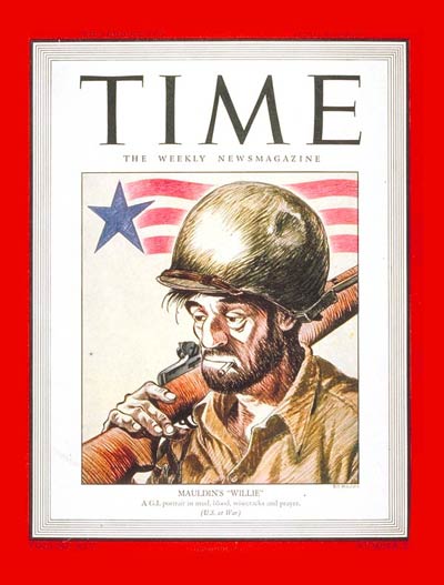 Willie, a World War II combat infantryman created by cartoonist Bill Mauldin