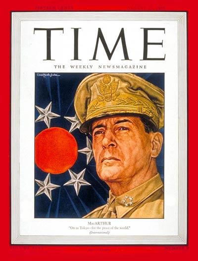 TIME Magazine Cover: General Douglas MacArthur -- Aug. 27, 1945