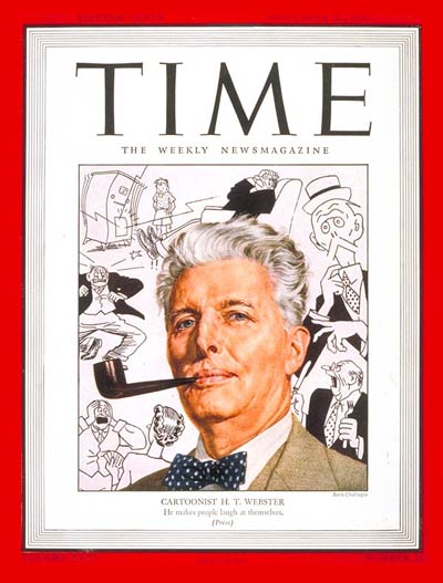 TIME Magazine Cover: H.T. Webster -- Nov. 26, 1945