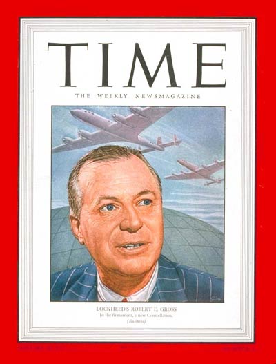 Lockheed boss Robert E. Gross