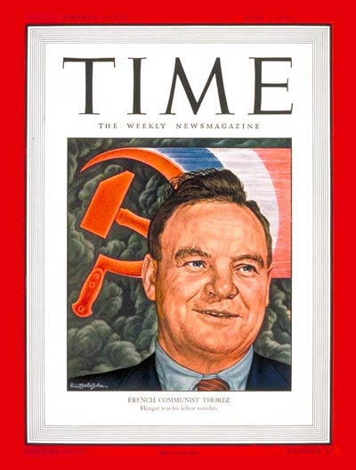TIME Magazine Cover: Maurice Thorez -- June 3, 1946