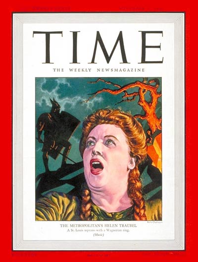 TIME Magazine Cover: Helen Traubel -- Nov. 11, 1946