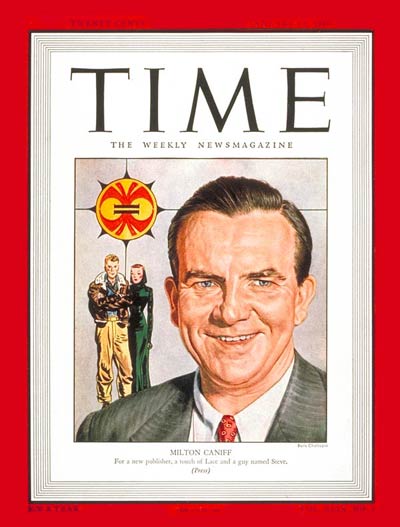 TIME Magazine Cover: Milton Caniff -- Jan. 13, 1947