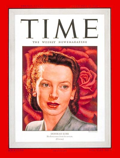 TIME Magazine Cover: Deborah Kerr -- Feb. 10, 1947