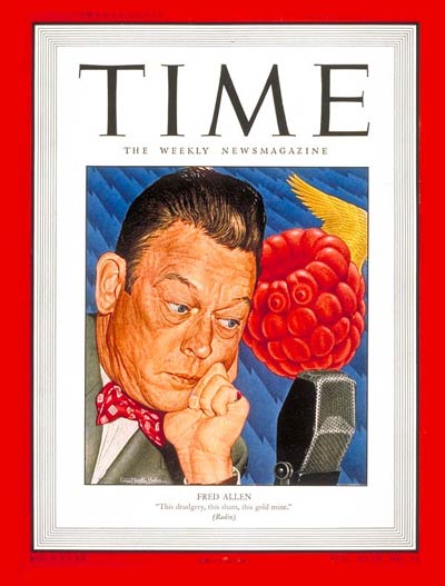 TIME Magazine Cover: Fred Allen -- Apr. 7, 1947