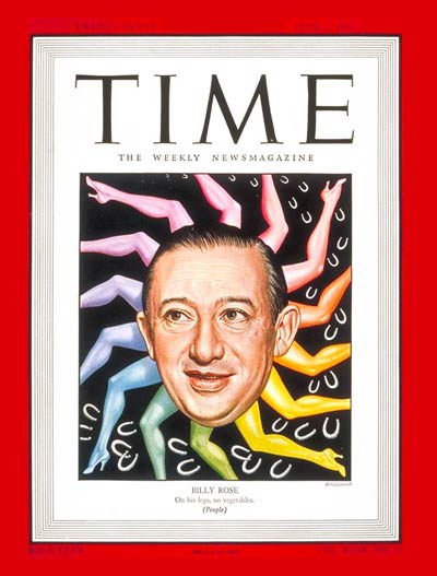 TIME Magazine Cover: Billy Rose -- June 2, 1947