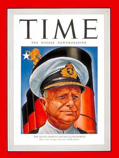 TIME Magazine Cover: Captain Illingworth -- Aug. 11, 1947