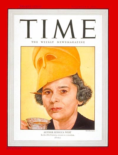 TIME Magazine Cover: Rebecca West -- Dec. 8, 1947
