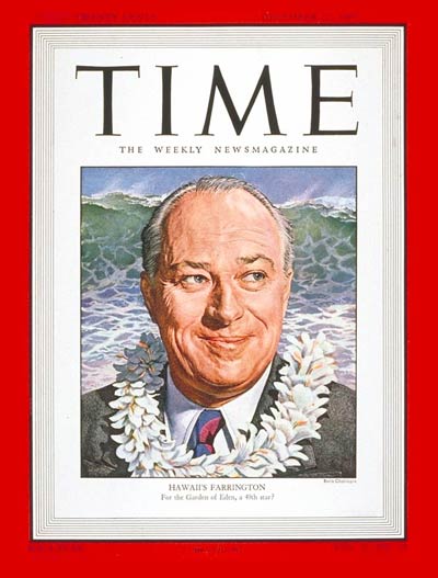 TIME Magazine Cover: Joseph Farrington -- Dec. 22, 1947