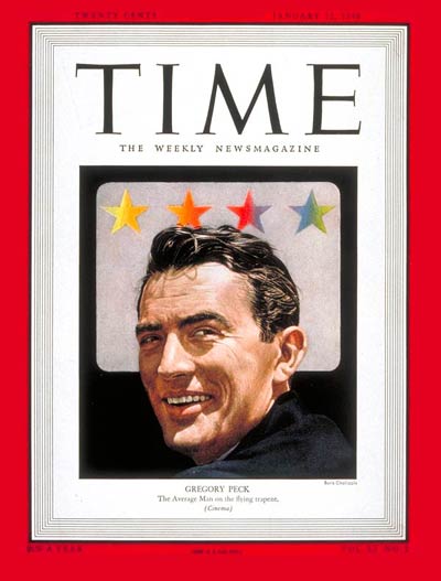 TIME Magazine Cover: Gregory Peck -- Jan. 12, 1948