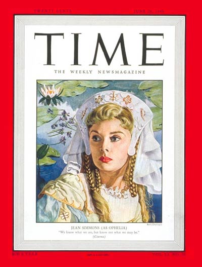 TIME Magazine Cover: Jean Simmons -- June 28, 1948