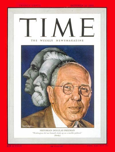 TIME Magazine Cover: Douglas Freeman -- Oct. 18, 1948