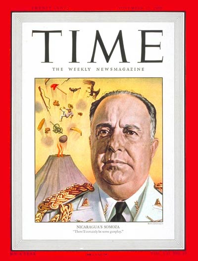 TIME Magazine Cover: Anastasio Somoza -- Nov. 15, 1948