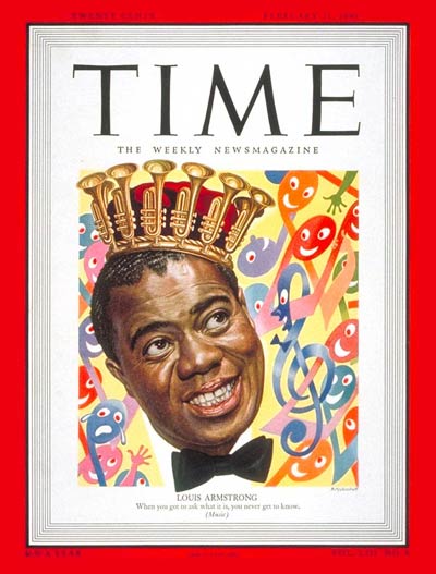 TIME Magazine Cover: Louis Armstrong -- Feb. 21, 1949