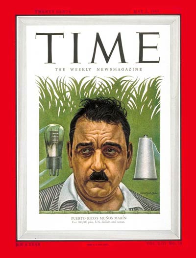 TIME Magazine Cover: Luis Munoz Marin -- May 2, 1949