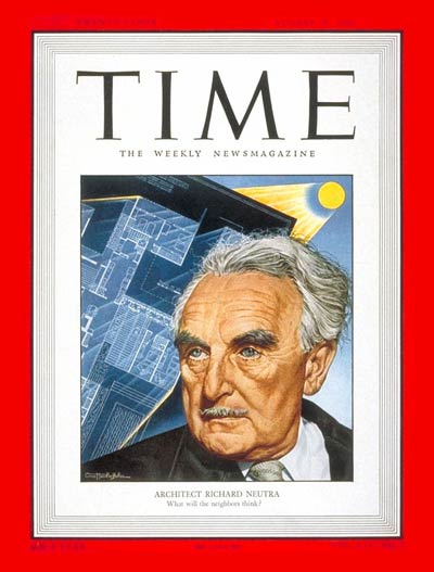 TIME Magazine Cover: Richard J. Neutra -- Aug. 15, 1949