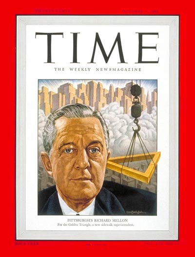 TIME Magazine Cover: Richard K. Mellon -- Oct. 3, 1949
