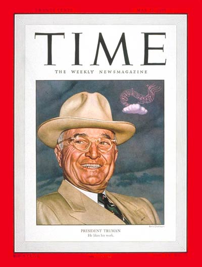 TIME Magazine Cover: Harry S. Truman -- May 22, 1950
