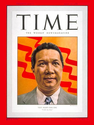 TIME Magazine Cover: Emperor Bao Dai -- May 29, 1950