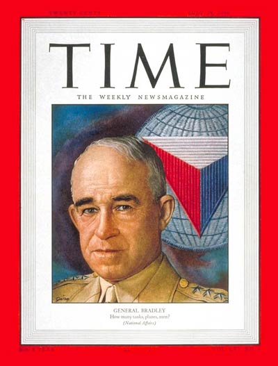 TIME Magazine Cover: General Omar Bradley -- July 24, 1950