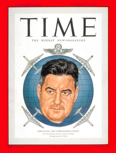 TIME Magazine Cover: Lt. General Curtis LeMay -- Sep. 4, 1950