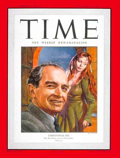 TIME Magazine Cover: Christopher Fry -- Nov. 20, 1950