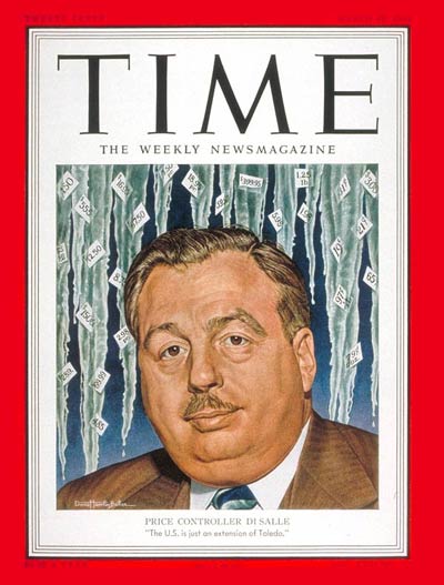 TIME Magazine Cover: Michael Di Salle -- Mar. 19, 1951