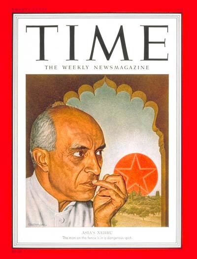 TIME Magazine Cover: Jawaharlal Nehru -- May 7, 1951
