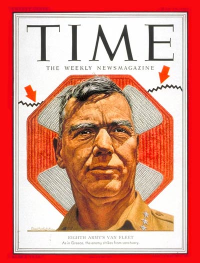 TIME Magazine Cover: Lt. General Van Fleet -- May 14, 1951