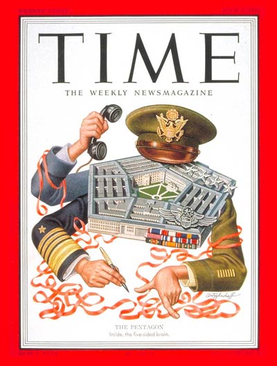 TIME Magazine Cover: The Pentagon -- July 2, 1951