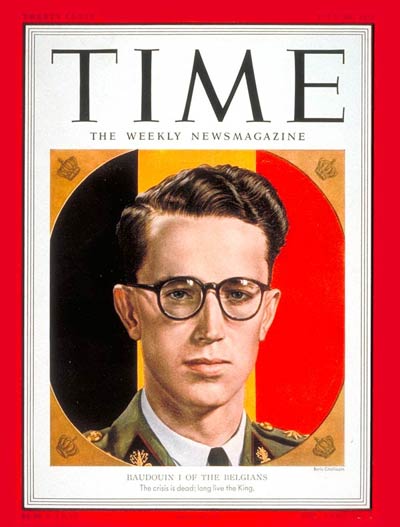 TIME Magazine Cover: King Baudouin I -- July 30, 1951