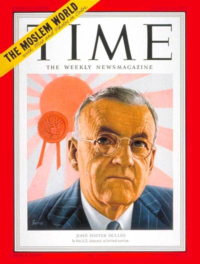 TIME Magazine Cover: John Foster Dulles -- Aug. 13, 1951