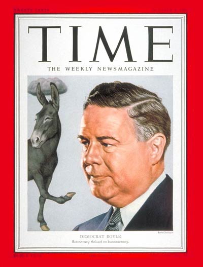 TIME Magazine Cover: William M. Boyle -- Oct. 8, 1951